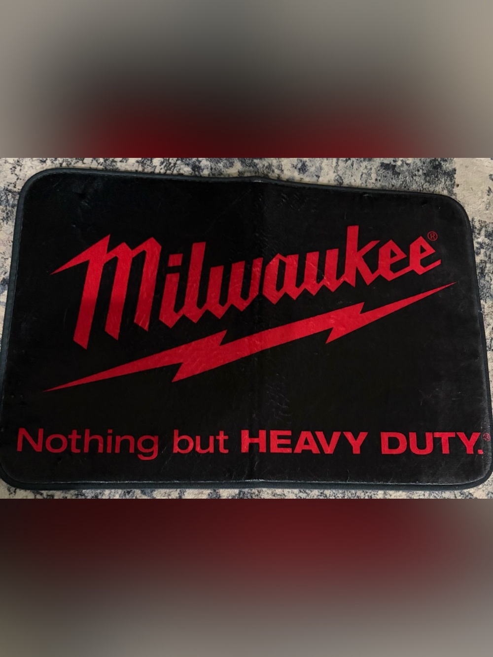 New Milwaukee Tool Memory Foam Anti-Fatigue Floor Mat 24"x16" father's day gift